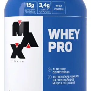 Whey Pro Max Titanium Concentrado Pote 1kg