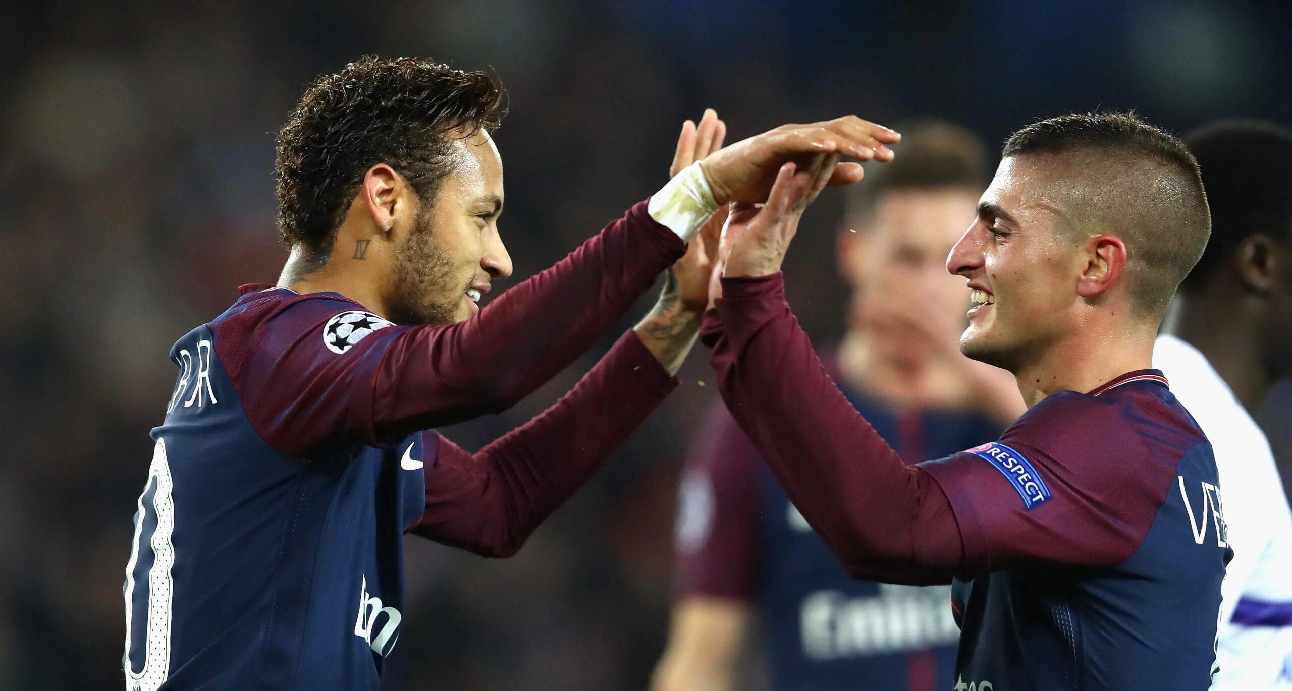 Neymar incentiva, mas Santos vê chegada de Verratti como sonho distante - Imagem do artigo original