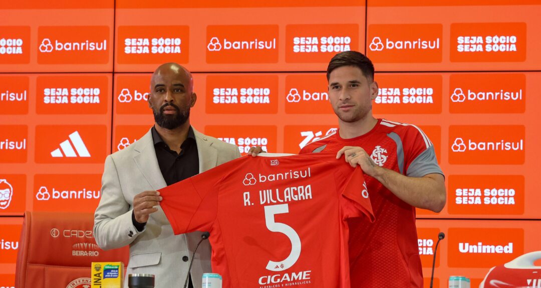 Villagra é registrado no BID e pode iniciar o Gre-Nal 449 no Beira-Rio - Imagem do artigo original