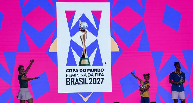 Fifa apresenta identidade visual da Copa do Mundo Feminina de 2027 no Brasil e abre pré-cadastro de ingressos - Imagem do artigo original