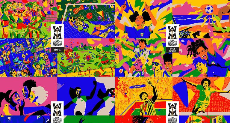 Fifa apresenta pôsteres das oito sedes da Copa do Mundo Feminina de 2027 no Brasil - Imagem do artigo original