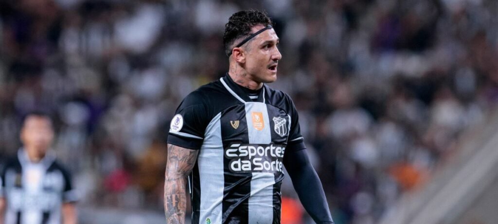 Lesão ligamentar afasta Vina das finais do Cearense; meia só deve voltar após 8 de março - Imagem do artigo original
