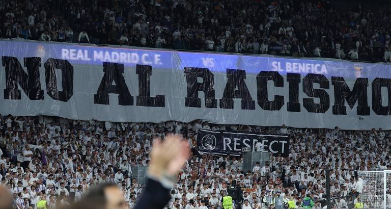 Real Madrid afasta torcedor que fez saudação nazista em jogo contra o Benfica - Imagem do artigo original