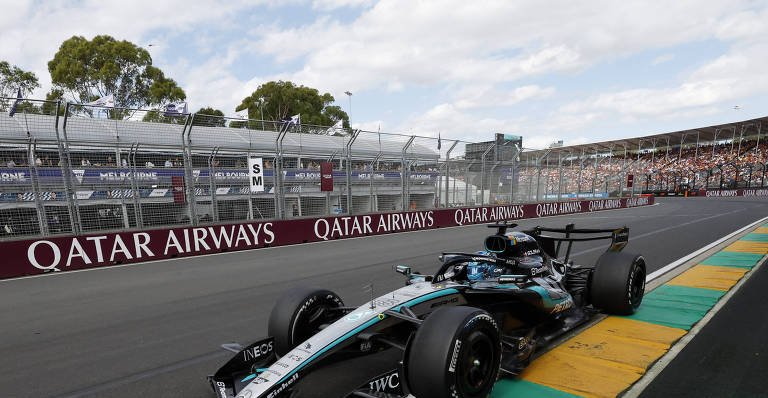 Russell abre temporada da F1 com vitória e dobradinha da Mercedes na Austrália - Imagem do artigo original