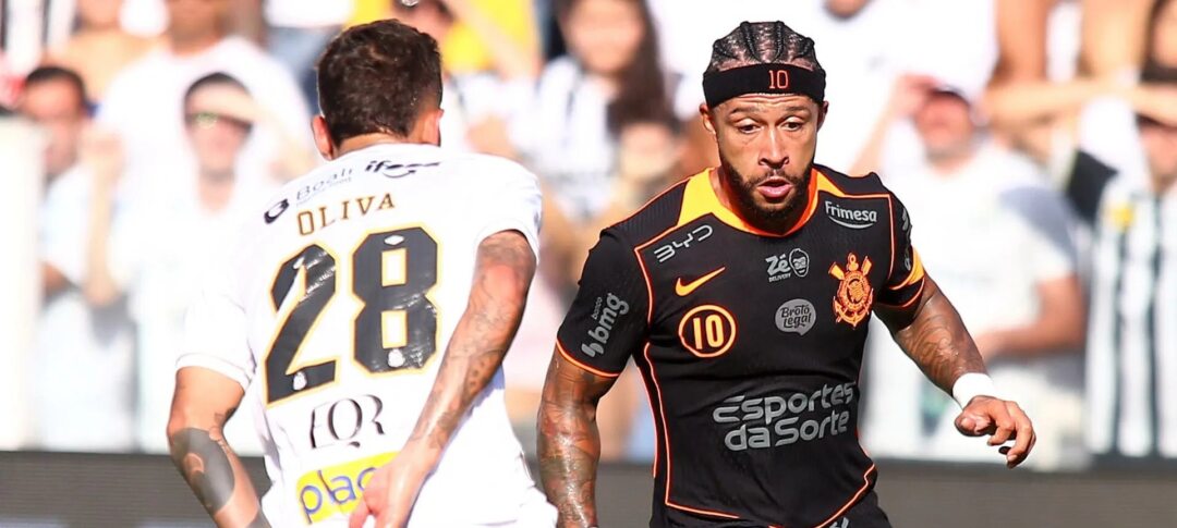 Corinthians segura empate com Santos na Vila Belmiro e segue sem vencer fora de casa - Imagem do artigo original