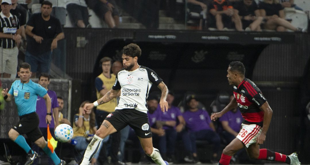 Gol contra o Flamengo faz Yuri Alberto igualar segunda maior marca de vítimas - Imagem do artigo original