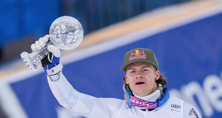 Lucas Braathen conquista Globo de Cristal no slalom gigante e marca feito inédito para o Brasil - Imagem do artigo original