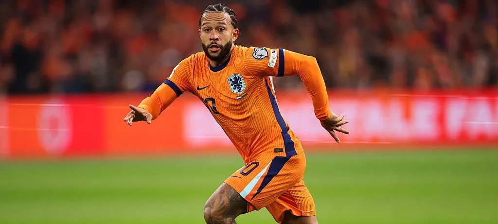 Lesão tira Memphis Depay da seleção holandesa; atacante inicia recuperação no Corinthians - Imagem do artigo original