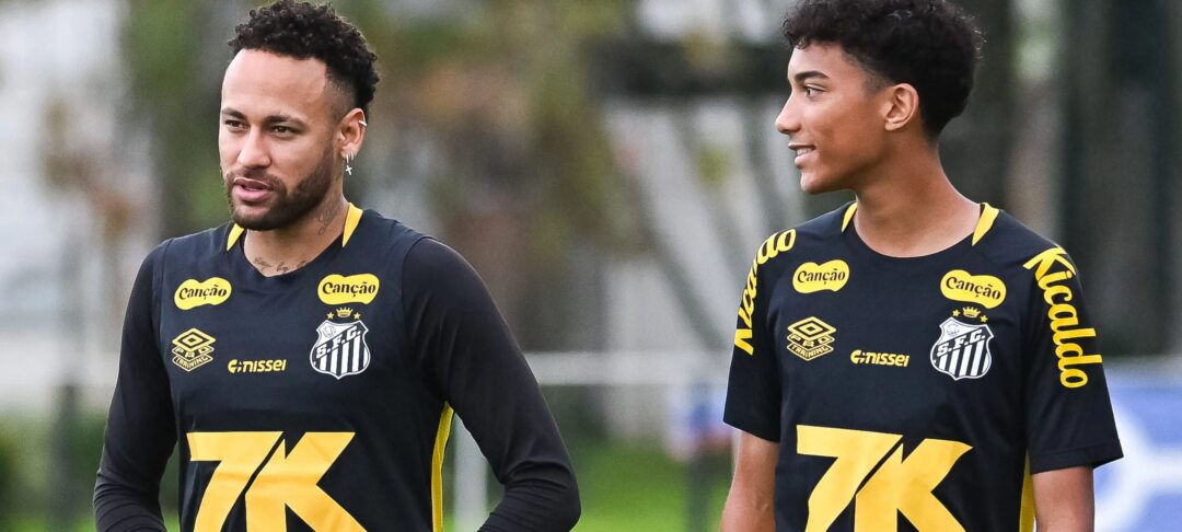 Robinho Jr. acerta renovação até 2030 e diz querer “construir história linda” no Santos - Imagem do artigo original