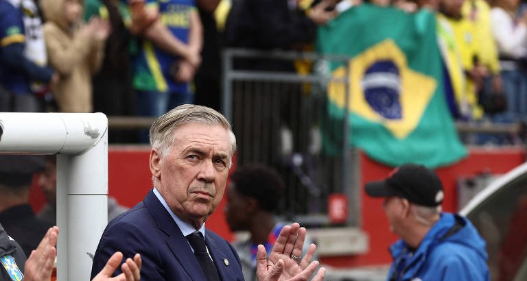 Atuação de novatos agrada Ancelotti e amplia disputa por vagas na Copa - Imagem do artigo original