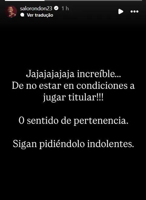 Capitão da Venezuela alfineta Savarino após meia atuar 90 minutos pelo Fluminense - Imagem do artigo original
