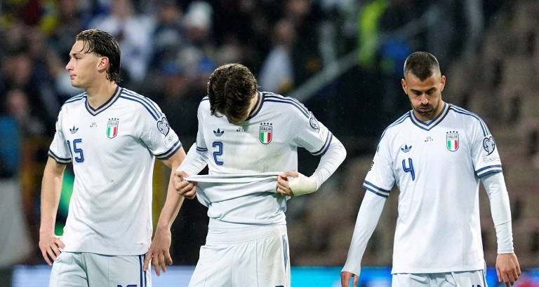 Itália cai para a Bósnia nos pênaltis e fica fora da Copa de 2026 pela terceira vez consecutiva - Imagem do artigo original