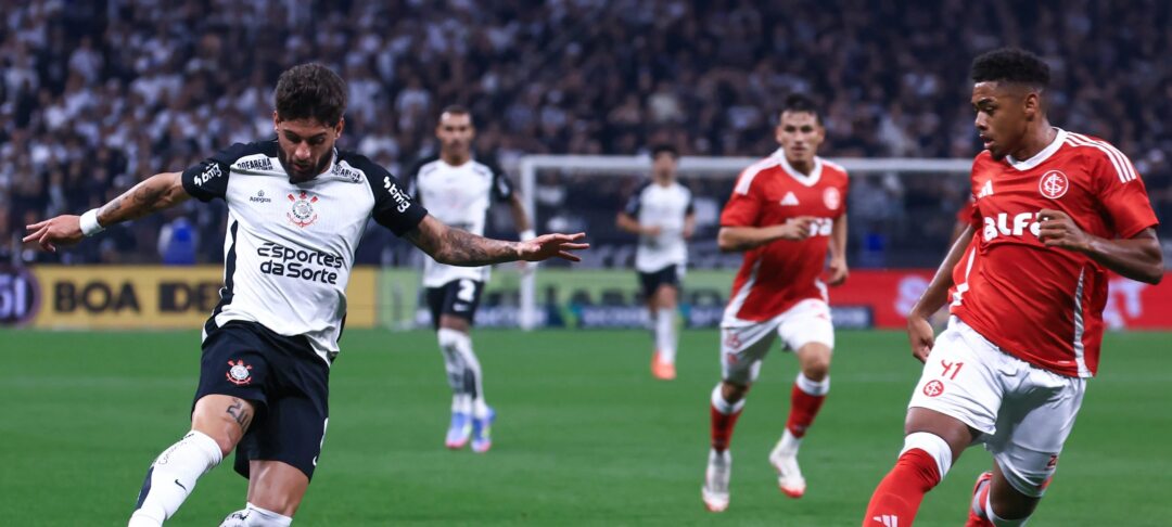 Hat-trick de Yuri Alberto relembra último triunfo do Corinthians sobre o Internacional em São Paulo - Imagem do artigo original