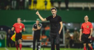 Domínguez destaca sintonia com a torcida e pede equilíbrio no Atlético após vitória na Arena MRV - Imagem do artigo original