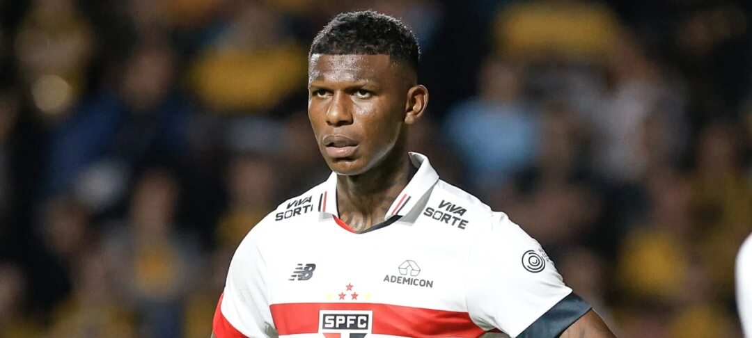 Arboleda desaparece do São Paulo e passa a interessar a Internacional e Vasco - Imagem do artigo original