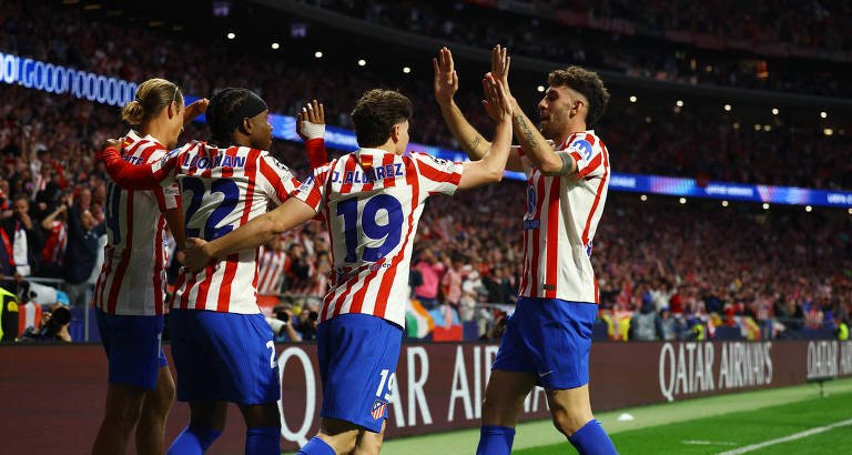 Atlético de Madrid segura reação do Barça e avança à semifinal da Champions - Imagem do artigo original