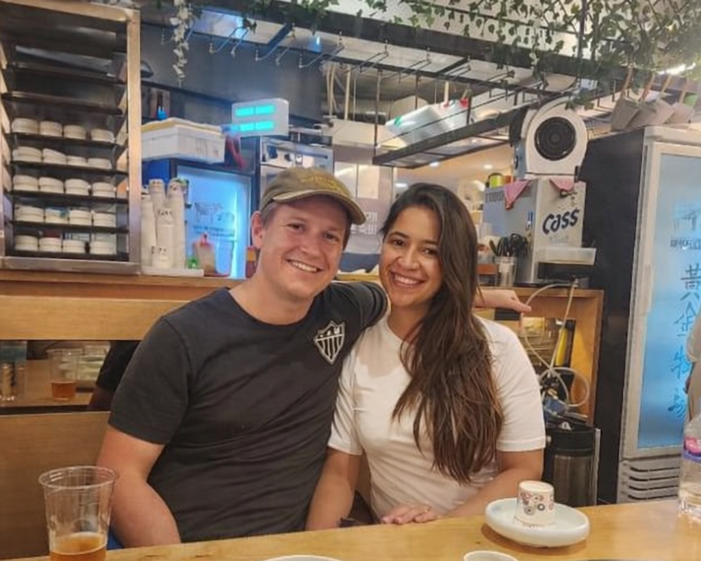 Neozelandeses conhecem Arena MRV antes de casamento de torcedora atleticana em BH - Imagem do artigo original