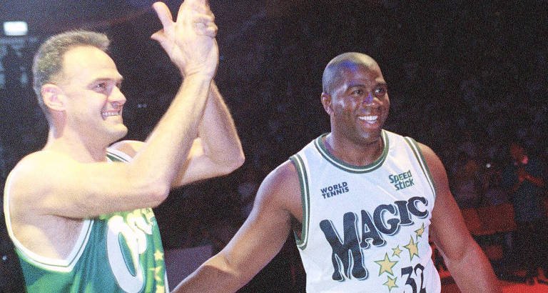 Oscar Schmidt influenciou virada histórica que levou profissionais da NBA às Olimpíadas - Imagem do artigo original