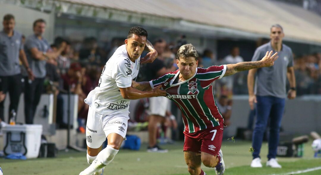 Inteligência artificial indica empate entre Santos e Fluminense na 12ª rodada do Brasileirão - Imagem do artigo original