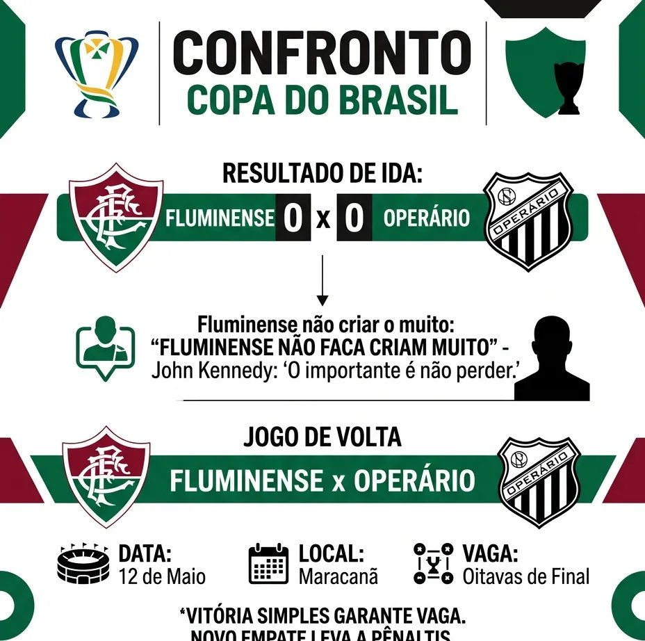 John Kennedy vê empate com Operário como vantagem para decisão no Maracanã - Imagem do artigo original