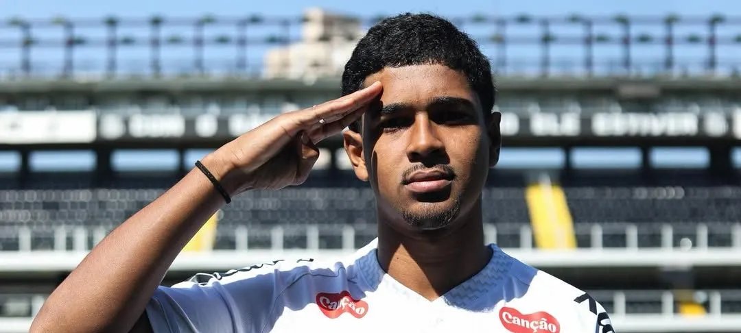 Estreante João Ananias se destaca em empate do Santos com o Bahia - Imagem do artigo original