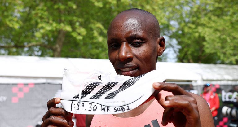 Maratona abaixo de duas horas impulsiona ações da Adidas e acirra disputa com Nike pelos ‘supertênis’ - Imagem do artigo original