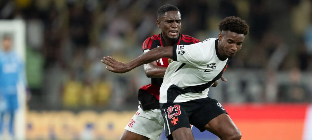 Samuel Lino lamenta empate após vantagem de 2 a 0 no clássico entre Flamengo e Vasco - Imagem do artigo original