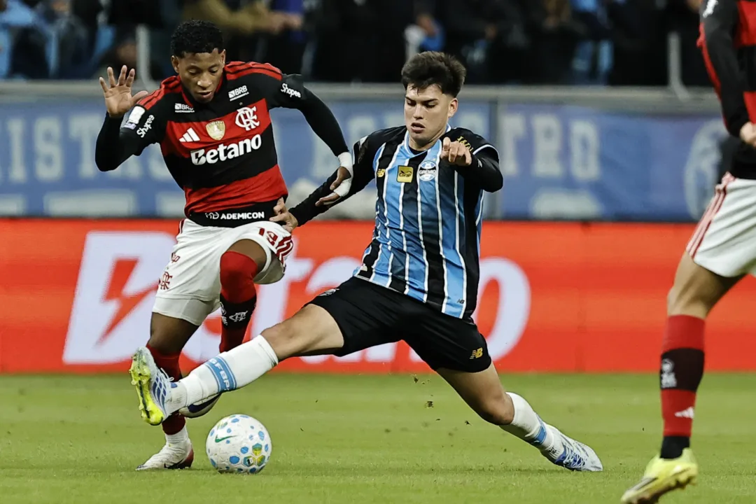 Derrota para o Flamengo empurra o Grêmio à zona de rebaixamento do Brasileirão - Imagem do artigo original